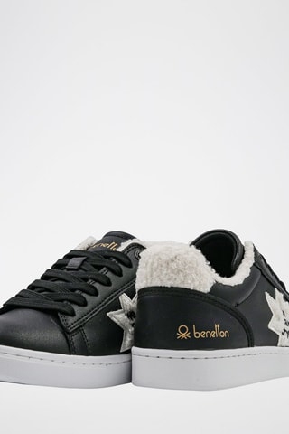 Sapatilhas Preto e branco