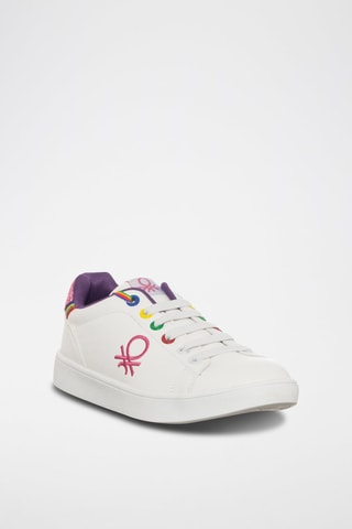 Sapatilhas Branco e rosa