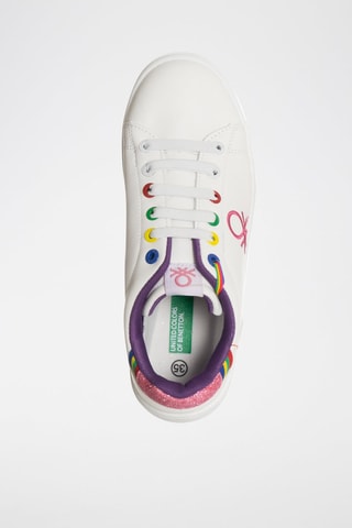 Sapatilhas Branco e rosa