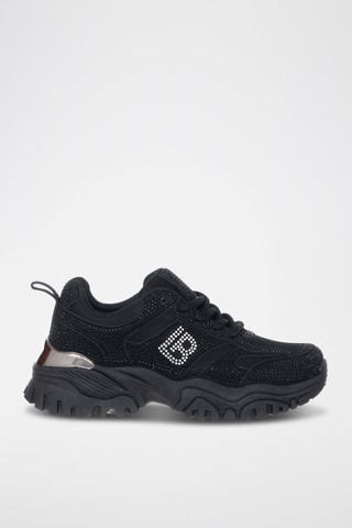 Sapatilhas com plataforma - Preto - Laura Biagiotti