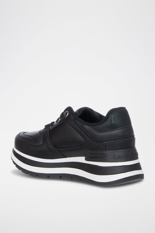 Sapatilhas com plataforma - Preto - Laura Biagiotti