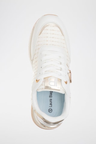 Sapatilhas com plataforma - Branco - Laura Biagiotti