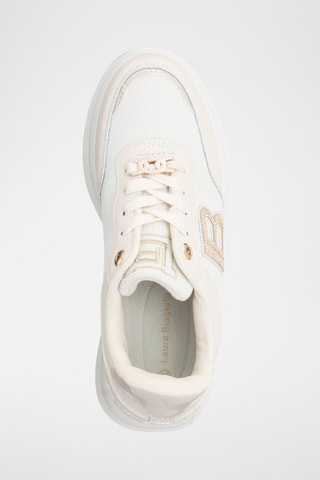 Sapatilhas com plataforma - Bege