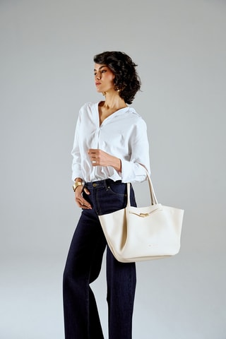 Bolso shopper Prato  - Beige