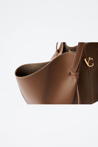 Bolso shopper Foggia  - Marrón