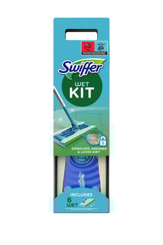 Kit Balai-laveur + 6 lingettes nettoyantes - Swiffer - INGREDIENT INTERDIT (méthylisothiazolinone)