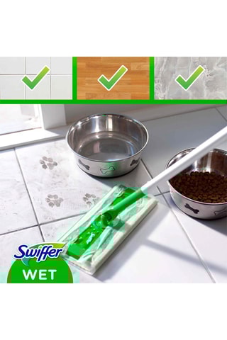 Balai avec 6 lingettes humides Swiffer - Citrus Fresh