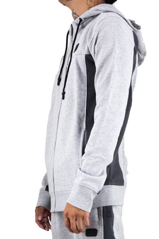 Sweat com capuz Cinzento-mesclado