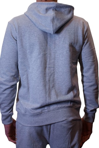 Sweat com capuz Cinzento mesclado