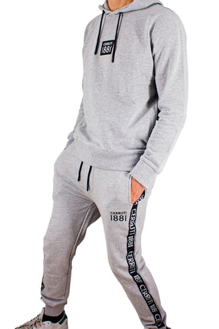 Sweat com capuz  Cinzento