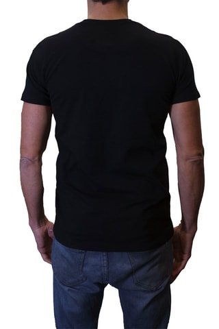 T-shirt Preto e cinzento