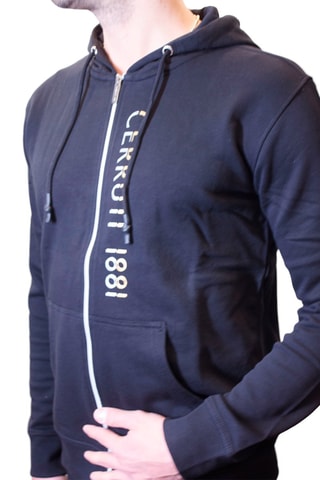 Sweat com capuz Preto