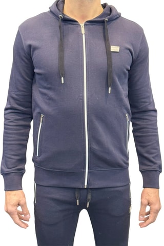 Sweat com capuz Azul-marinho