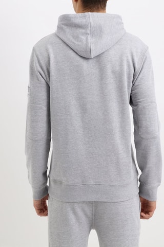 Sweat com capuz Cinzento mesclado