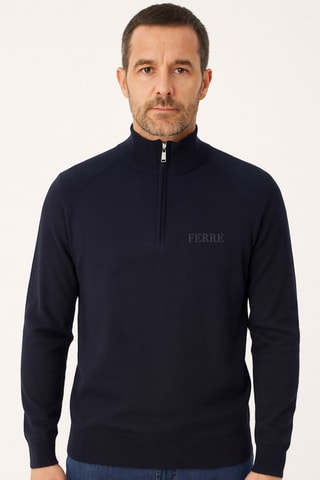 Camisola - Azul-marinho