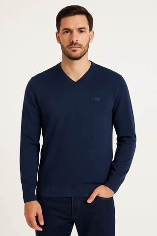 Camisola - Azul-marinho