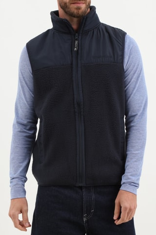 Colete polar - Azul-marinho