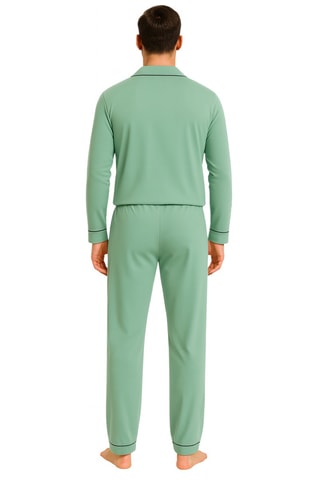 Pijama - Verde-claro