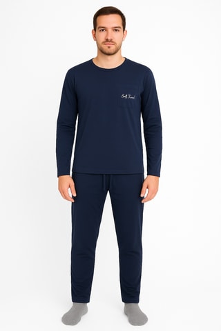 Pijama - Azul-marinho