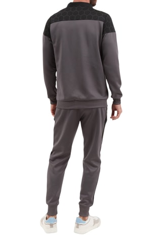 Casaco e calças de treino - Preto e cinzento-escuro