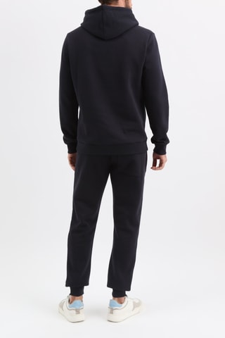 Sweat com capuz e calças de treino - Azul-marinho