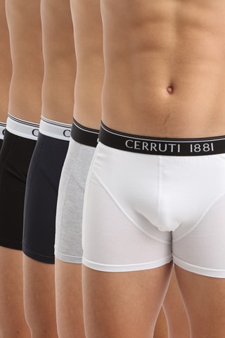 5 bóxers - Negro y blanco