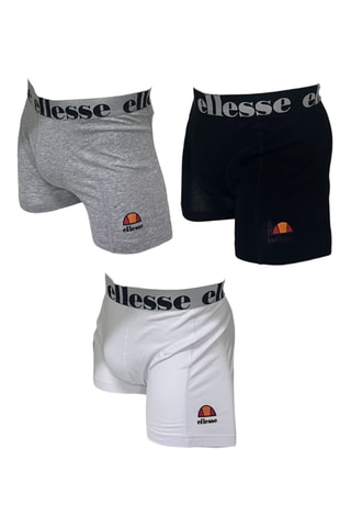 3 bóxers - Gris y blanco