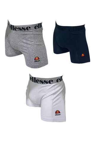 3 bóxers - Gris y blanco