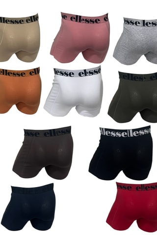 3 bóxers - Gris y rosa