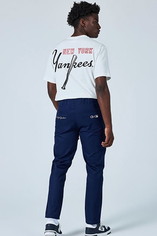 Pantalon droit Yankess New York - Bleu marine