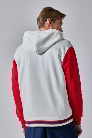 Teddy à capuche - Blanc