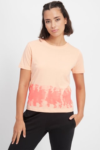 T-shirt tie and dye - Rose