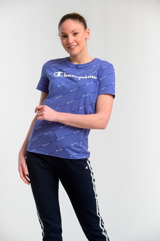 T-shirt - Bleu et blanc