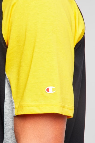 T-shirt Noir et moutarde