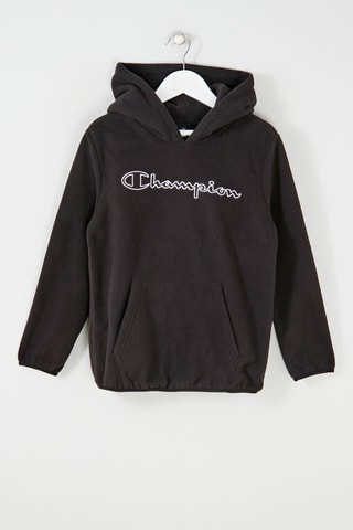 Sweat polaire à capuche Noir