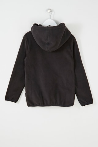 Sweat polaire à capuche Noir