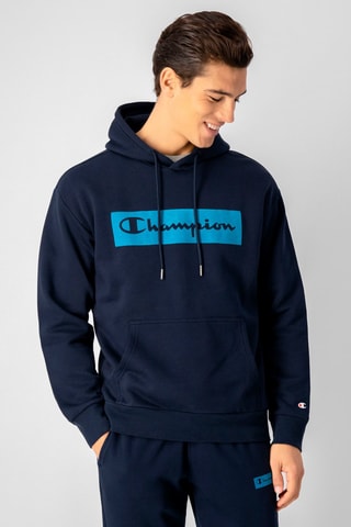 Sweat à capuche Bleu marine