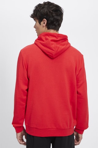 Sweat à capuche - Rouge