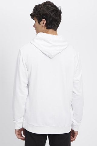 Sweat à capuche - Blanc