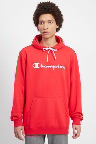 Sweat à capuche - Rouge