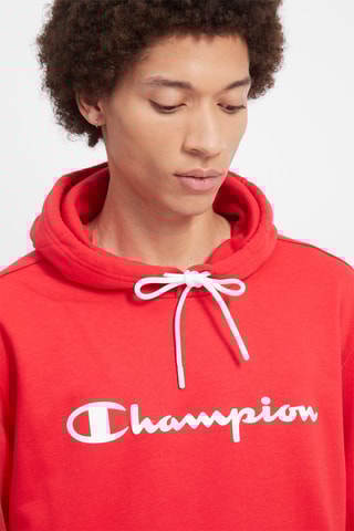 Sweat à capuche - Rouge