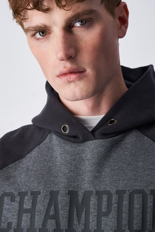 Sweat à capuche Champion Athletics Bleu marine