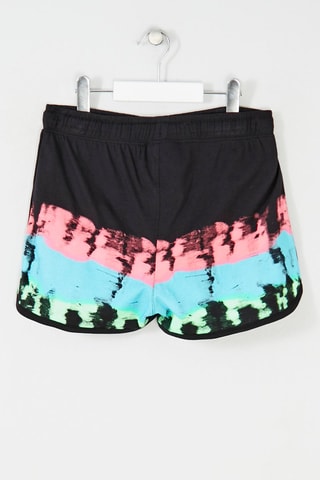 Short - Noir et turquoise