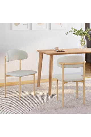 6 chaises Callisto  - 48 x 80 x 47 cm