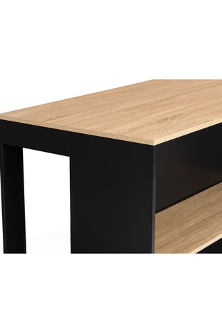 Isla central Nino - Imitación madera y negro