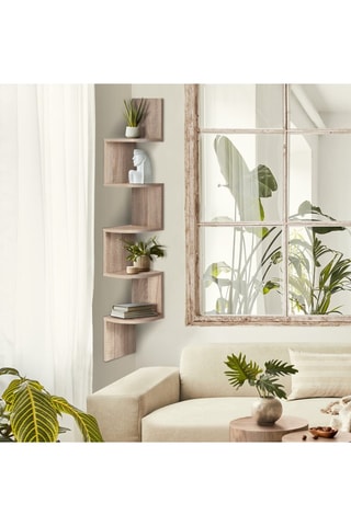 Estantería de mural 5 niveles - 20 x 120 x 20 cm