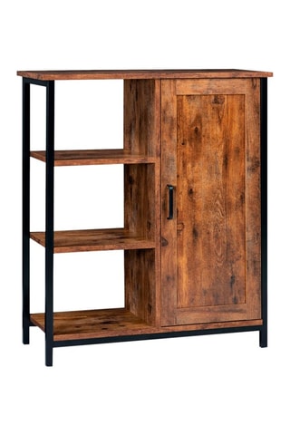 Buffet Elize 1 porte et étagères H70cm