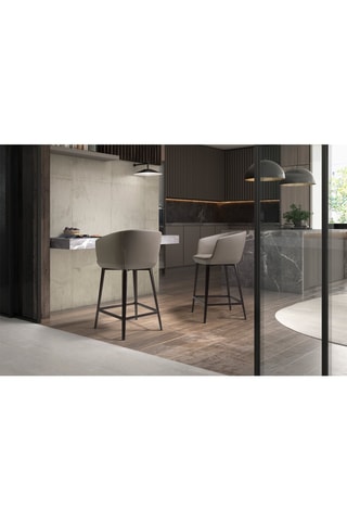 Cadeira alta - Cinzento