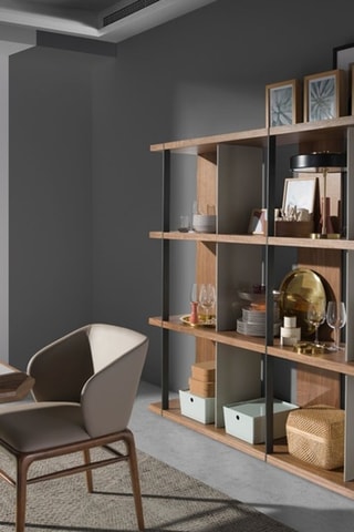 Mesa de refeição Natural e branco