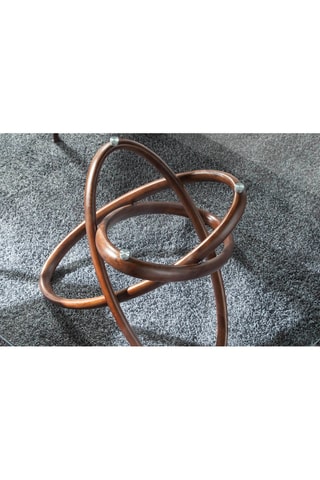 Mesa para refeição Natural e transparente